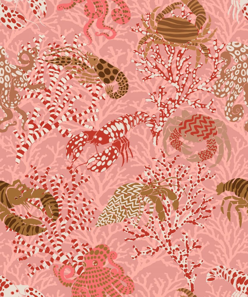 Tropical Reef Life by Annick — canvas wall art