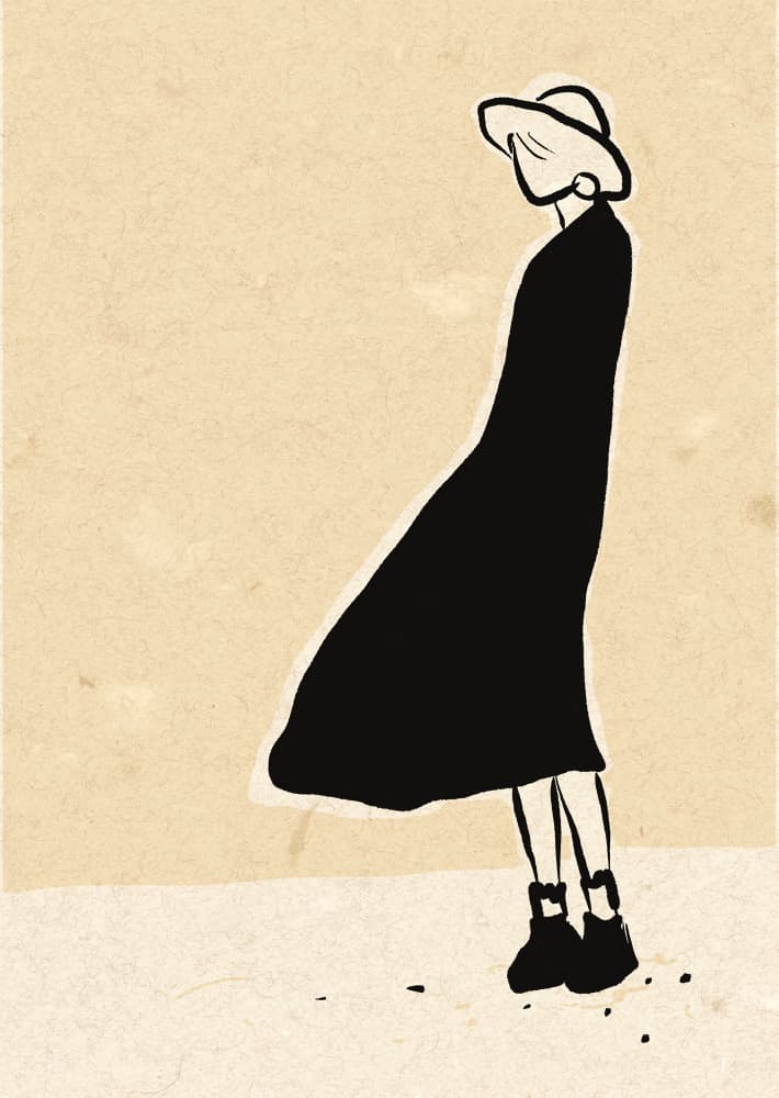 Alone by Raissa Oltmanns — canvas wall art