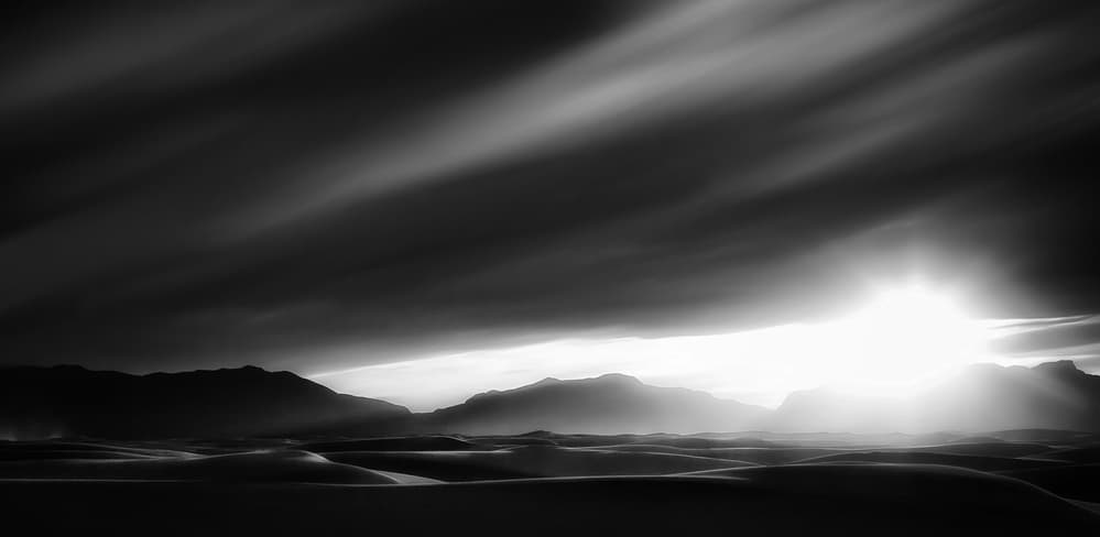 Desert Sun Rays by Yvette Depaepe — canvas wall art