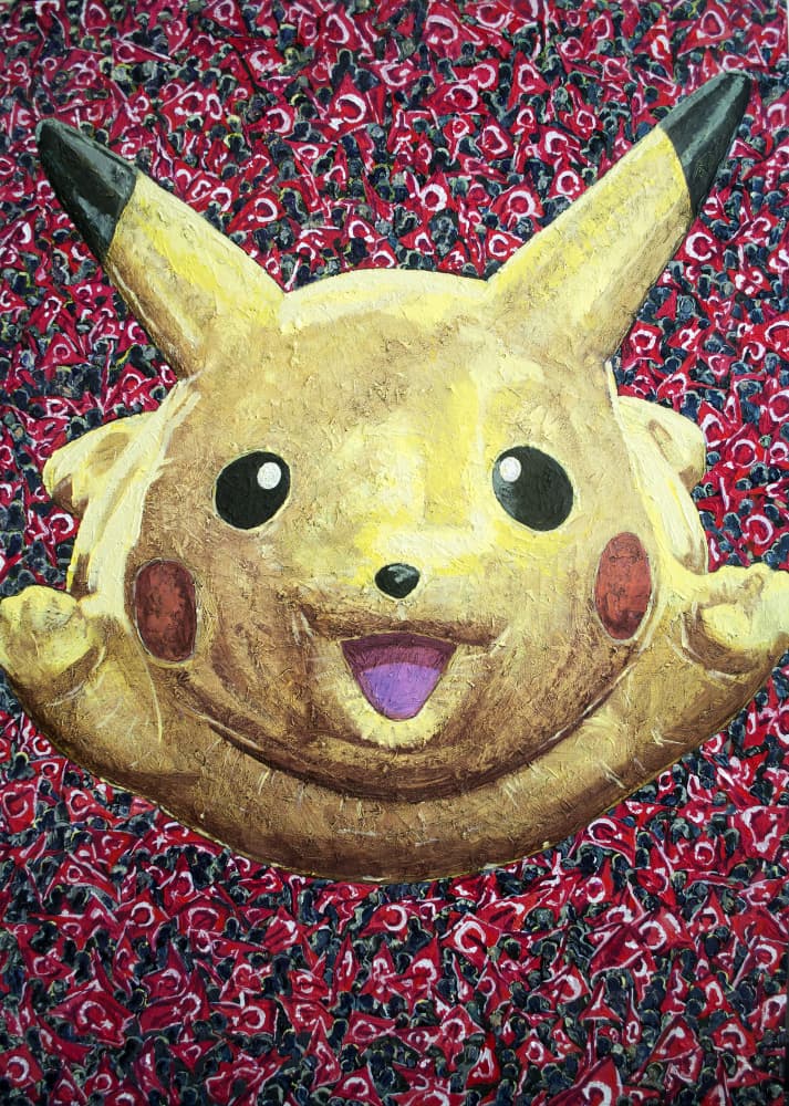 Joyful Cartoon Character by Anton Terziev — canvas wall art