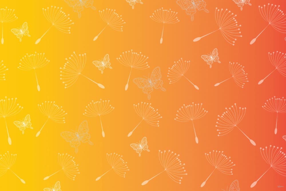 Delicate Dandelion Butterflies by Sue Skellern — canvas wall art