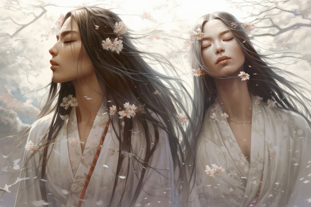 Petals of Serenity by Treechild — canvas wall art