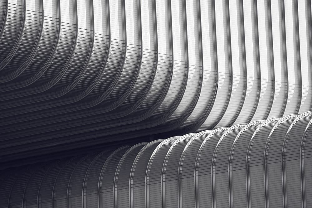 Sleek Urban Geometry by Damiano Serra — canvas wall art