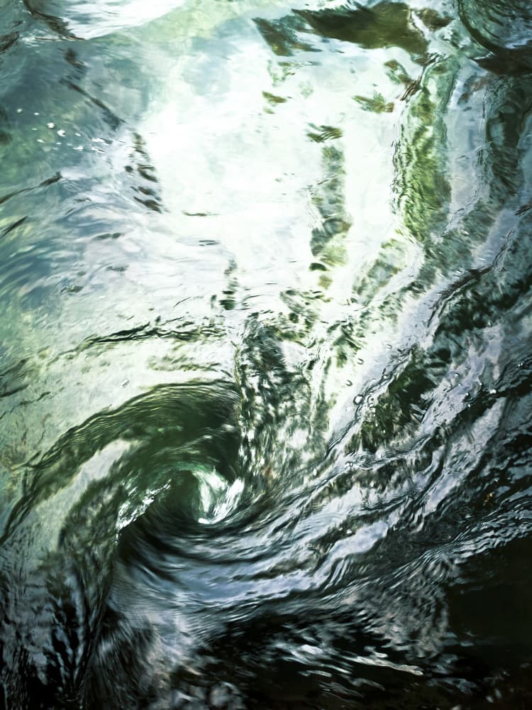 Reflecting Water Flow by Angelo Cerantola — canvas wall art