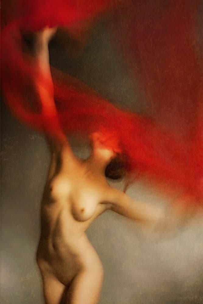 Red III by miriana — canvas wall art