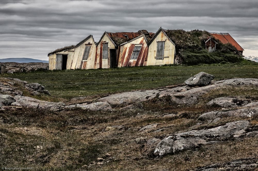 Rustic Icelandic Turf Houses by Bragi Ingibergsson - BRIN — canvas wall art
