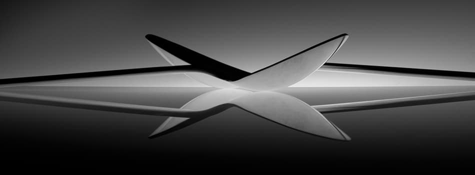 Sleek Spoon Reflections by Wieteke de Kogel — canvas wall art