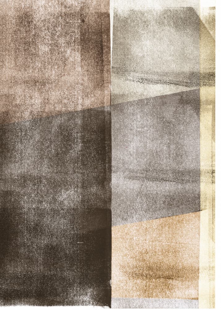 Subtle Geometric Layers by Alexandra Weise — canvas wall art