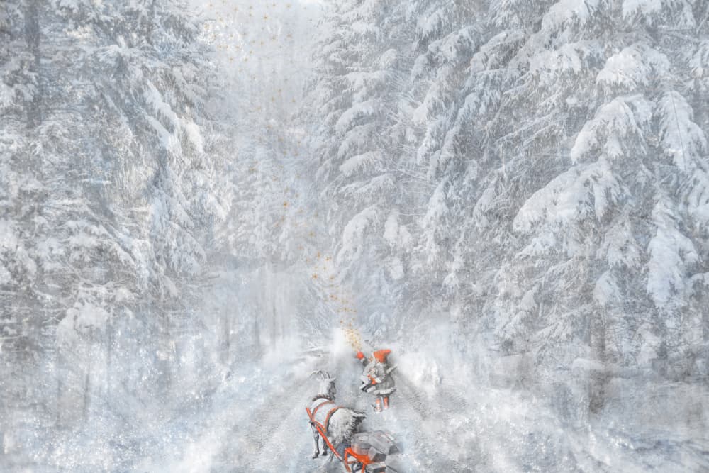 Winter Journey by Christina Sillen — canvas wall art