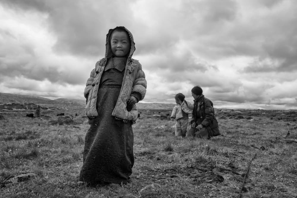 Child of the Plains by YouduTian(田有杜) — canvas wall art