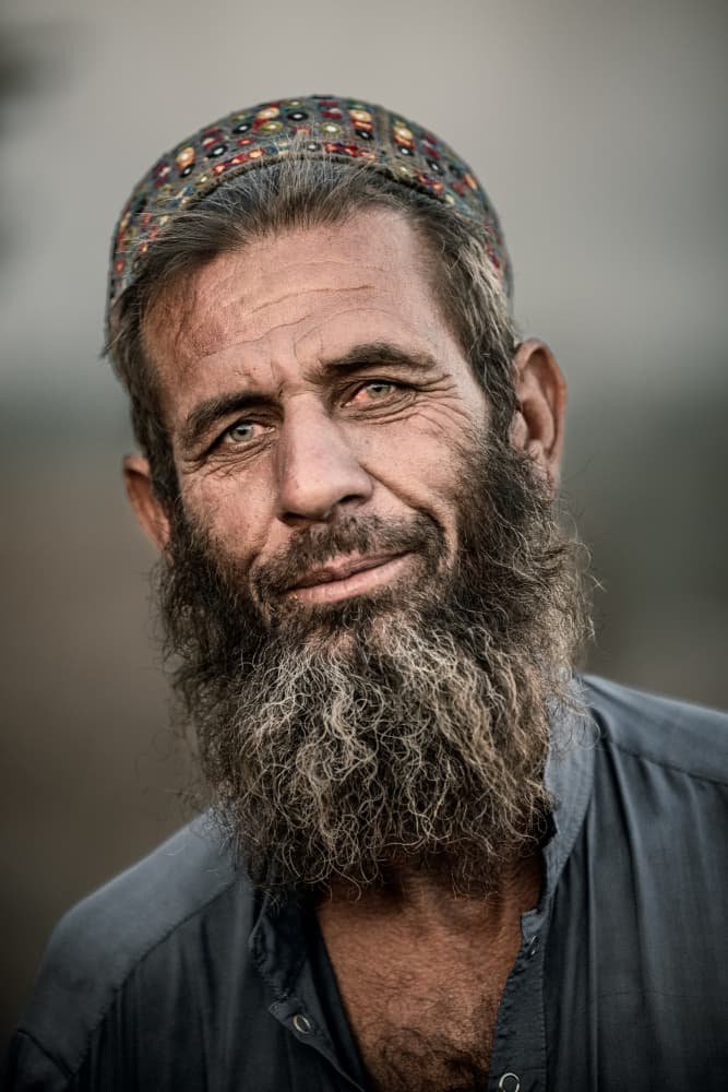 Soulful Bearded Man by Trevor Cole — canvas wall art