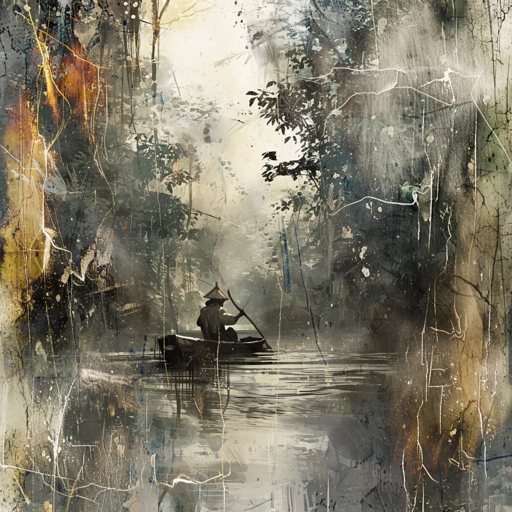 Misty Jungle Journey by Rafal Kulik — canvas wall art