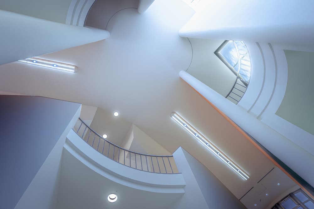 Elegant Atrium View by Kilian CabGuy — canvas wall art
