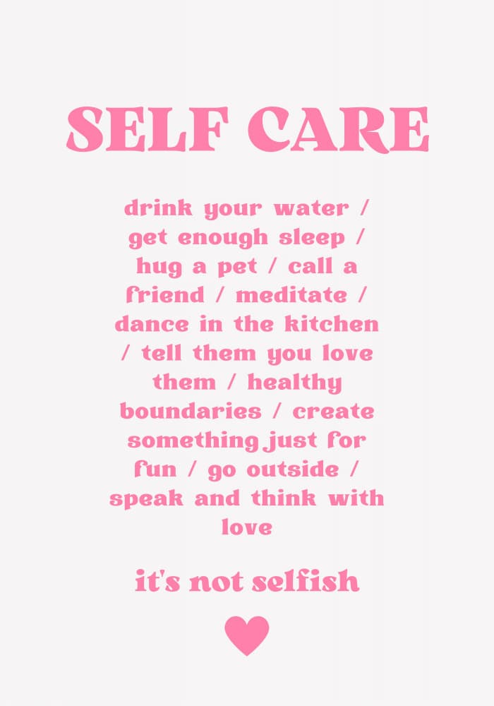 Essentials of Caring by Athene Fritsch — canvas wall art
