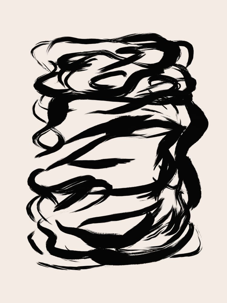 Whirlwind Echoes by Treechild — canvas wall art
