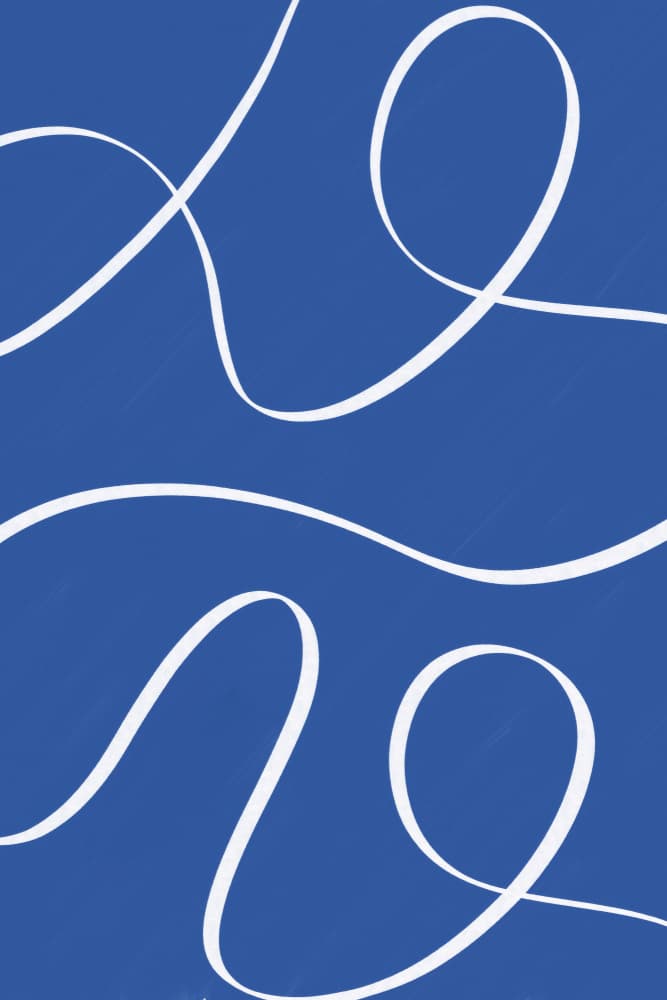 Swirlsonblue by Treechild — canvas wall art
