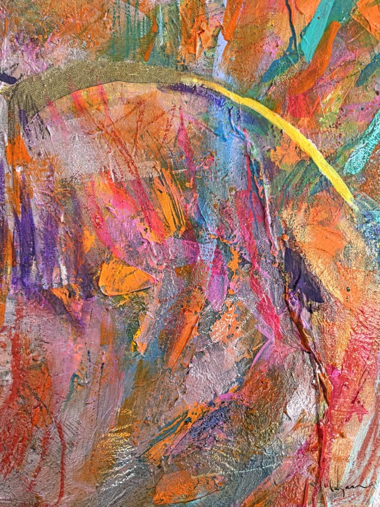 Vibrant Tempest by Dorothy Fagan — canvas wall art