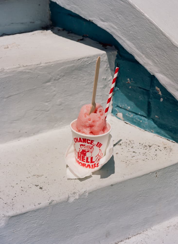 Refreshing Pink Slushie by Bethany Young — canvas wall art