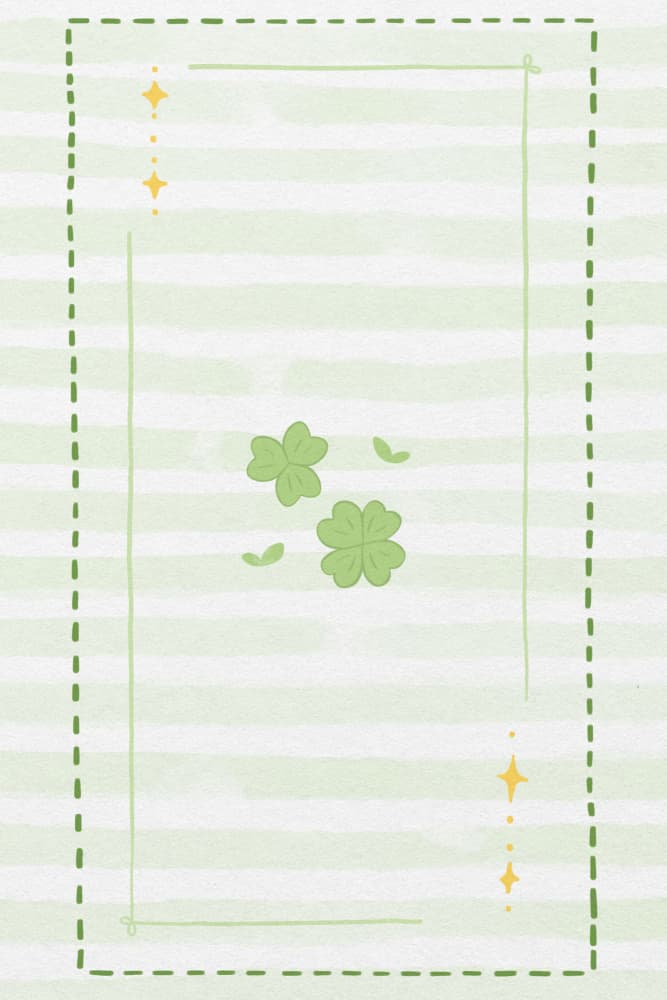 Lucky Green Clovers by Xuan Thai — canvas wall art