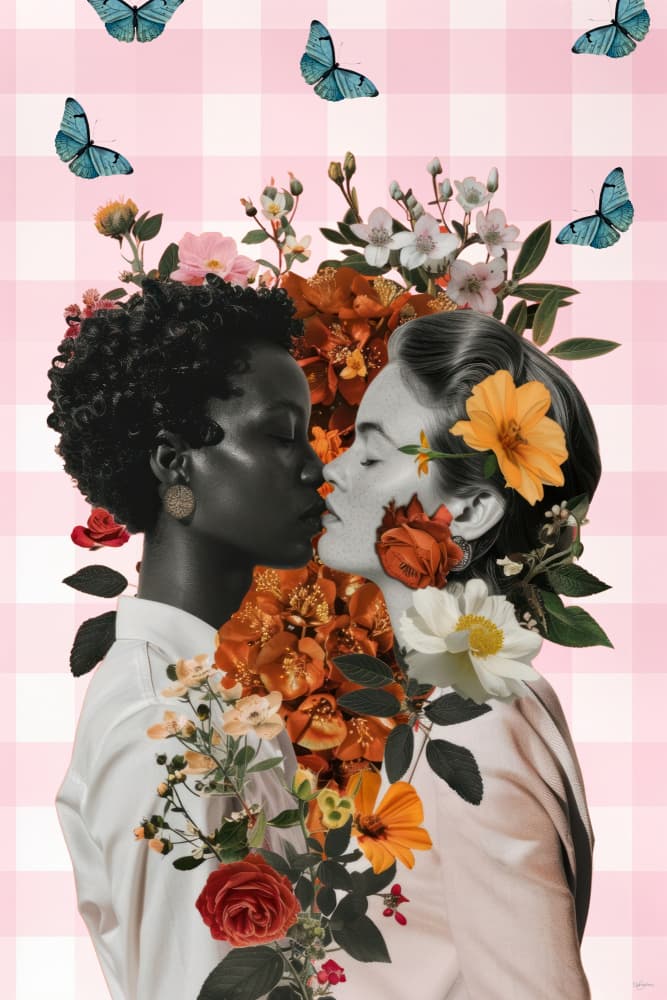 Be Mine Tonight #5 by Sue Skellern — canvas wall art