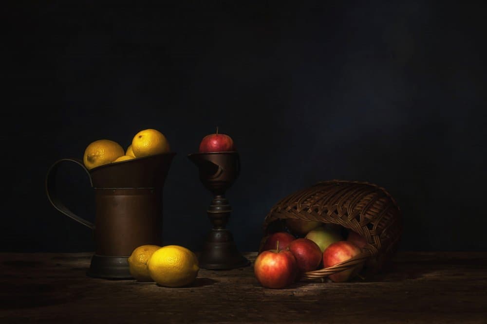 Rustic Fruit Still Life by Saskia Dingemans — canvas wall art