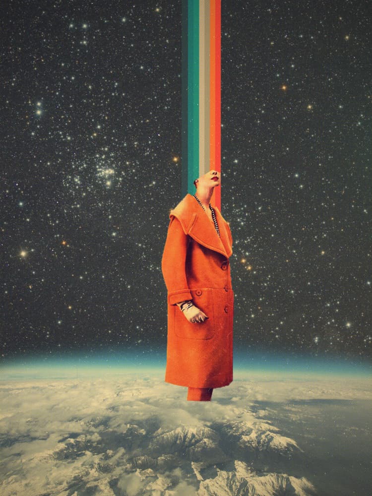 Spacecolor by Frank Moth — canvas wall art