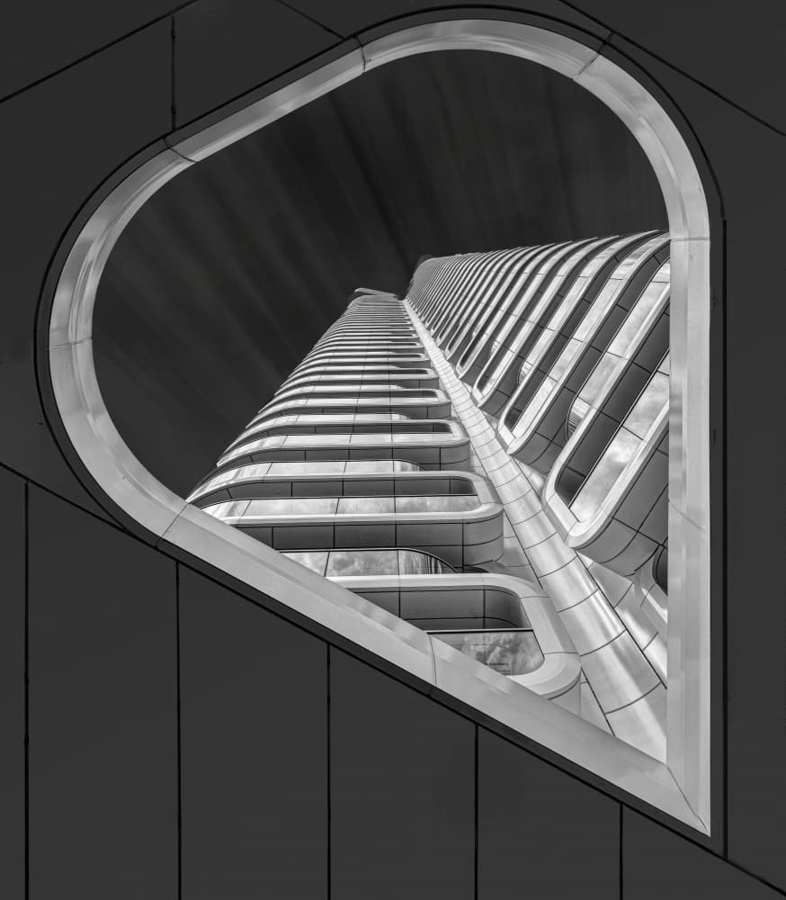 Framed City Architecture by Stephan Rückert — canvas wall art