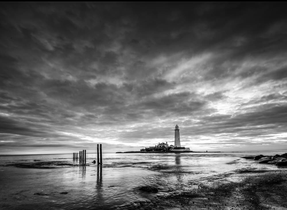Moody Island Lighthouse by Peter Paterson — canvas wall art