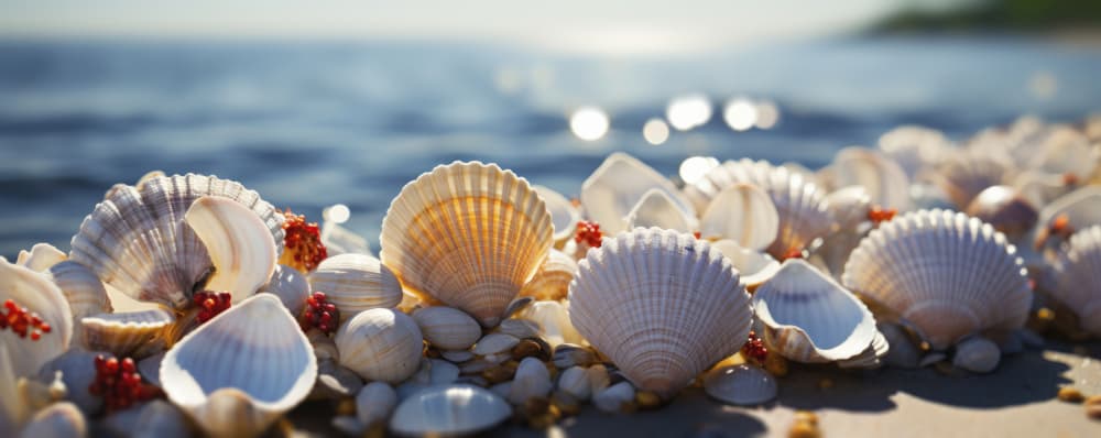 Seashell Serenity by Treechild — canvas wall art