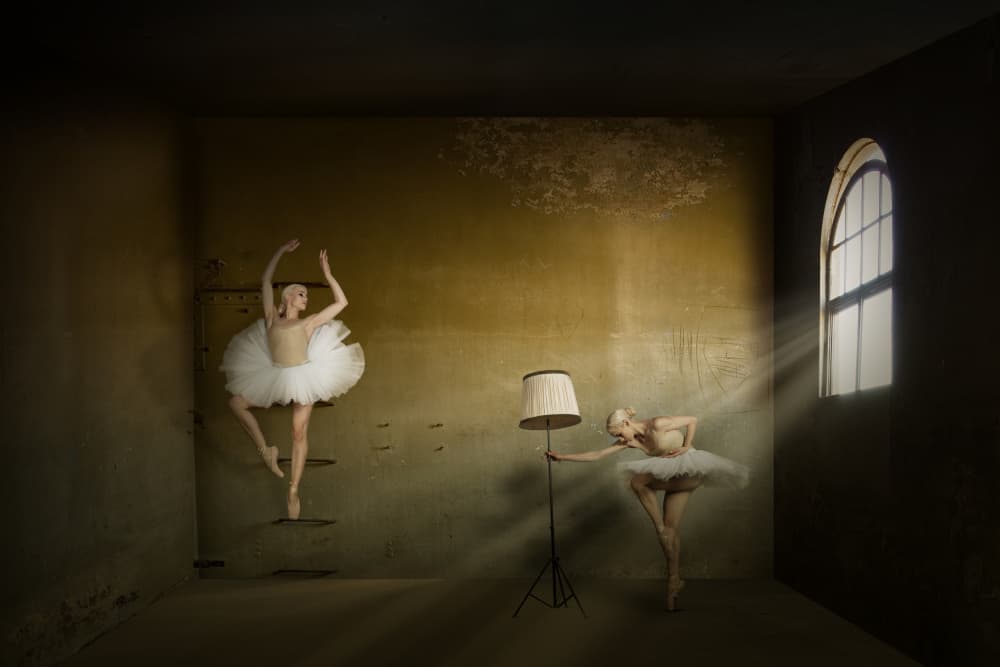 Ballet Dancers Dream by Christine von Diepenbroek — canvas wall art