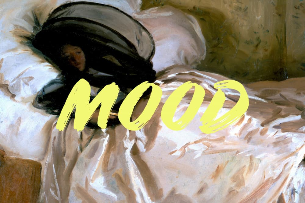 Woman In Repose by Talitha McQueen — canvas wall art