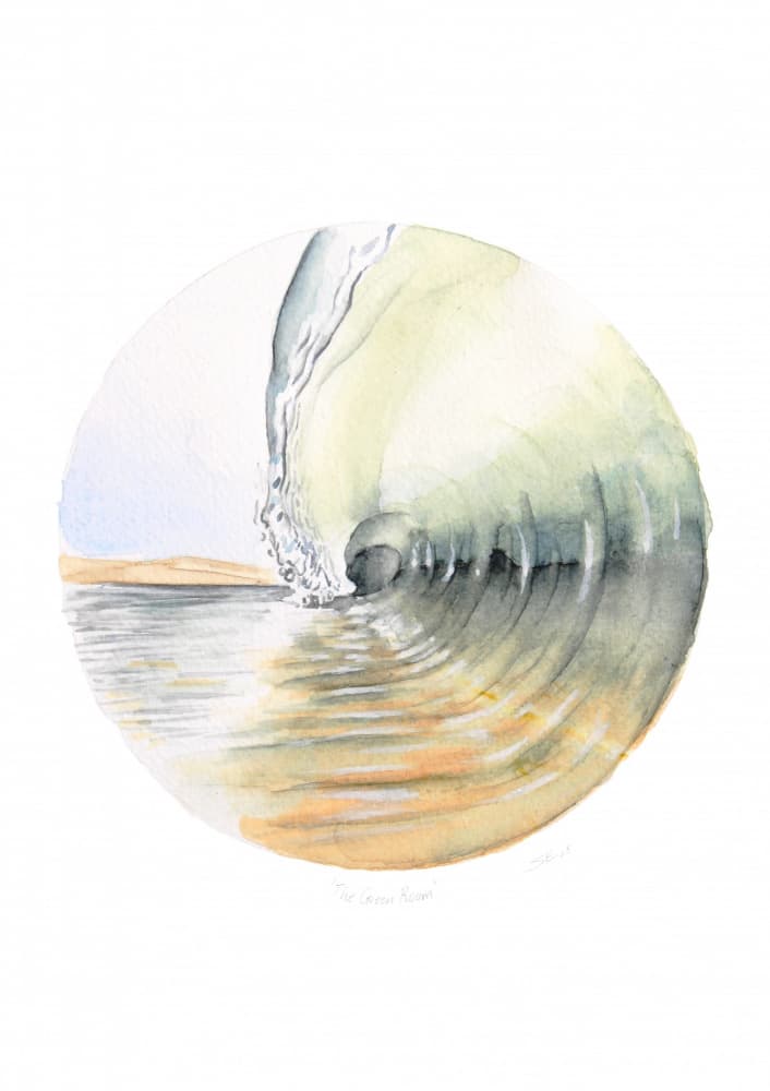 Breaking Ocean Wave by Steve Erwin — canvas wall art