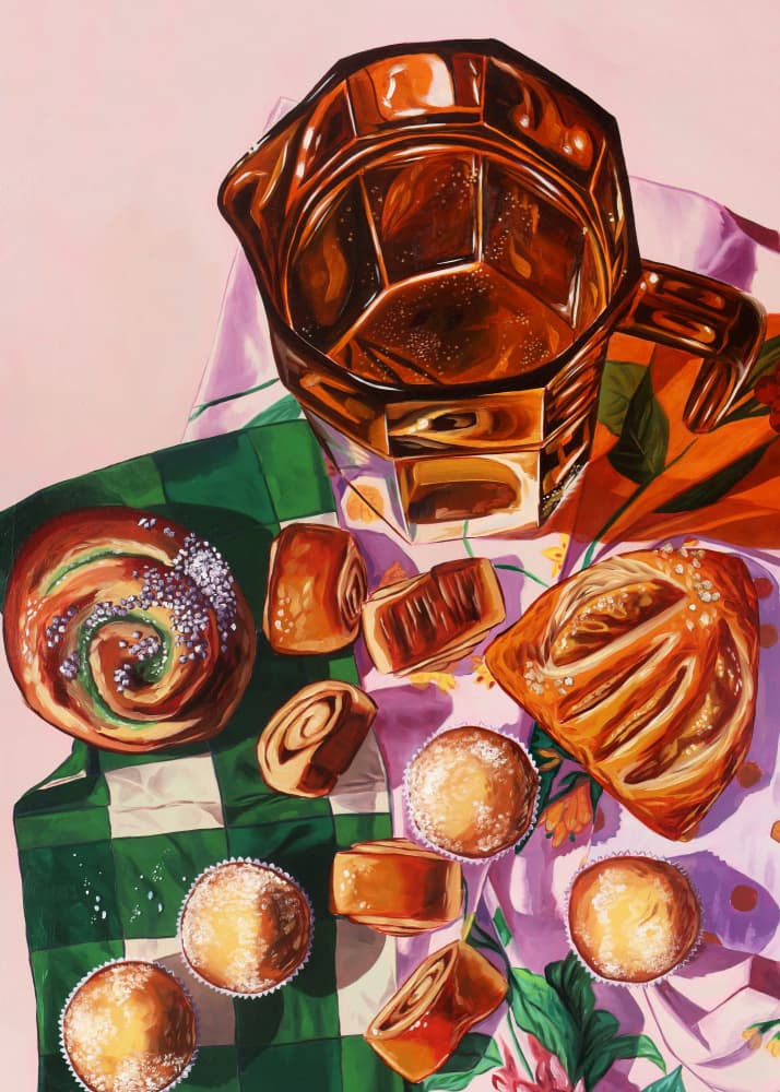 Sweet Morning Pastries by Anna Zdanowicz — canvas wall art