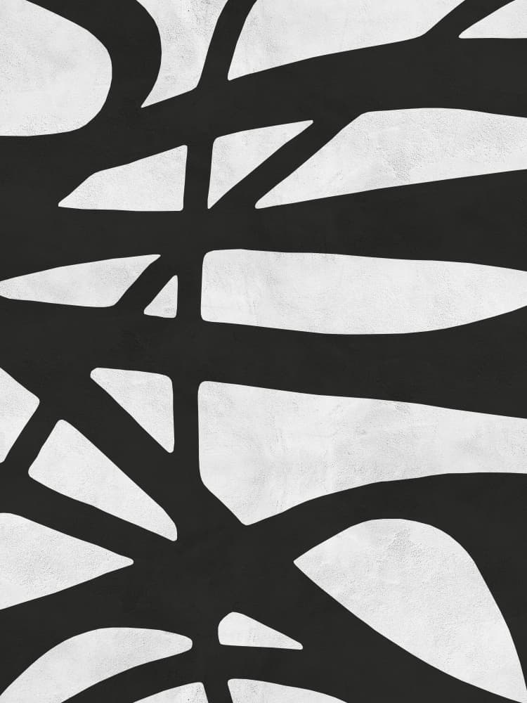 Organic Line Pattern by Vitor Costa — canvas wall art