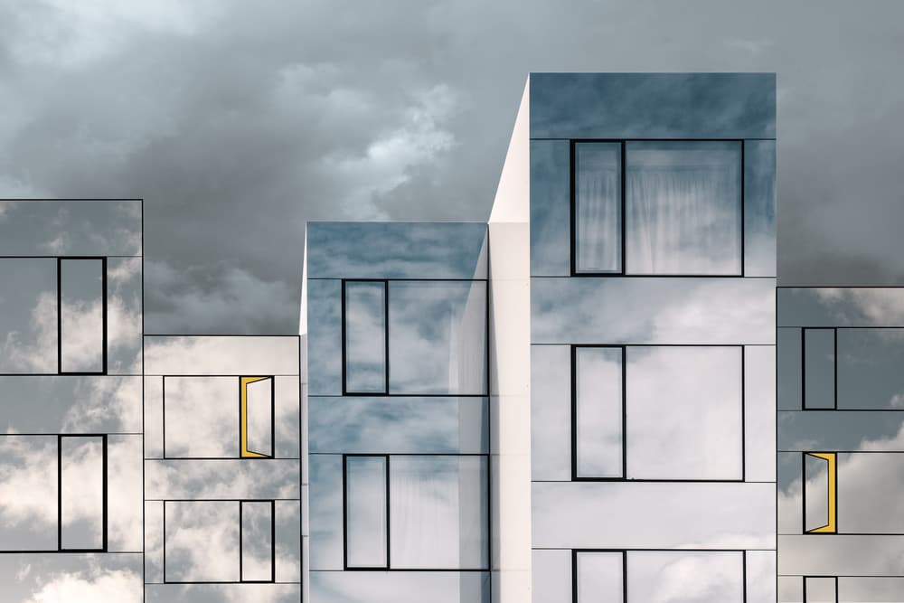 Unfinished sky castle by Luc Vangindertael (laGrange) — canvas wall art