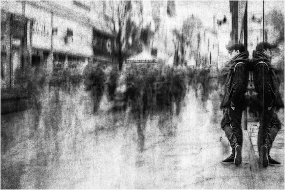 Motion and Solitude by Peter Paterson — canvas wall art
