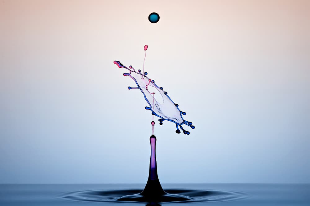 Dynamic Water Collision by Edy Pamungkas — canvas wall art