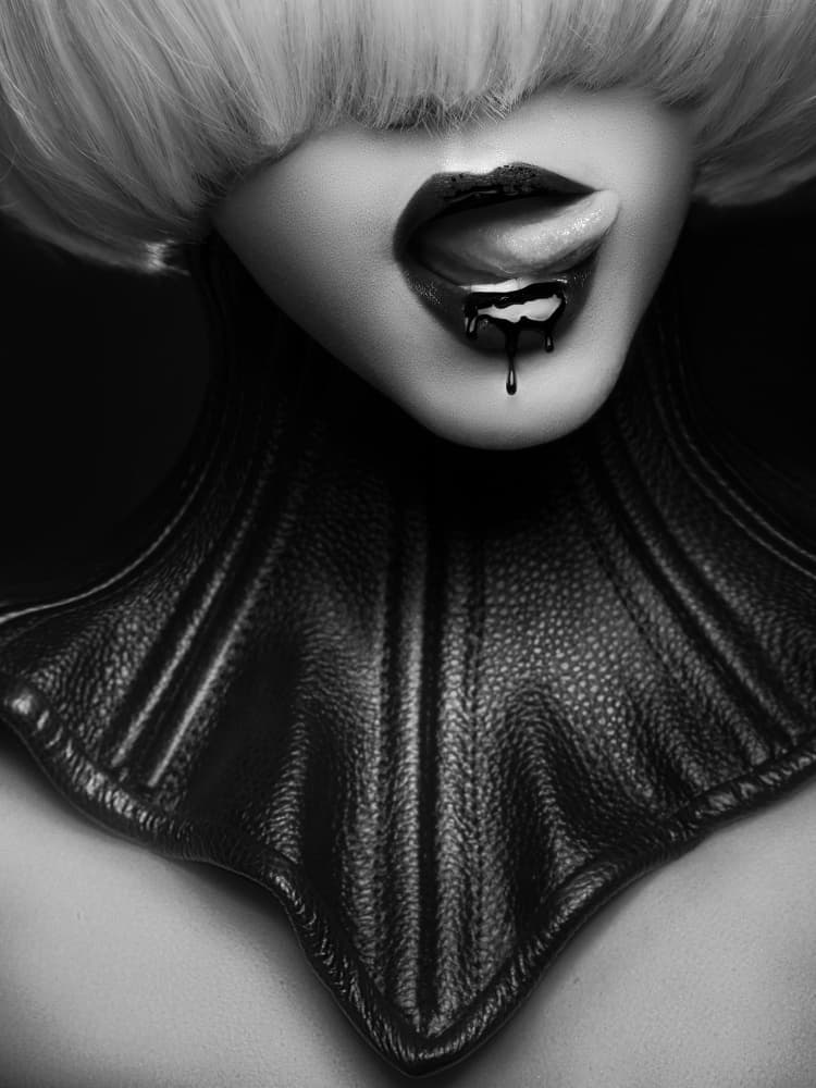 Sensual Blonde Portrait by David Drake — canvas wall art