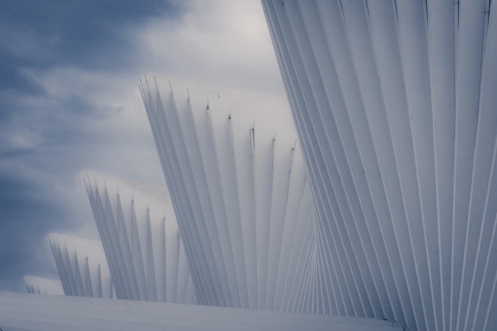 Modern Sky Architecture by Donato Bellomo — canvas wall art