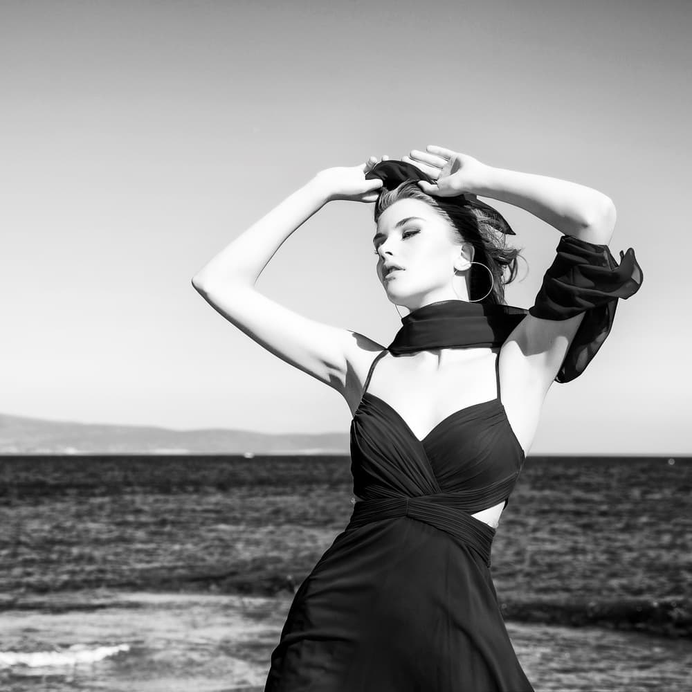 Timeless Seaside Glamour by Metin OTU — canvas wall art