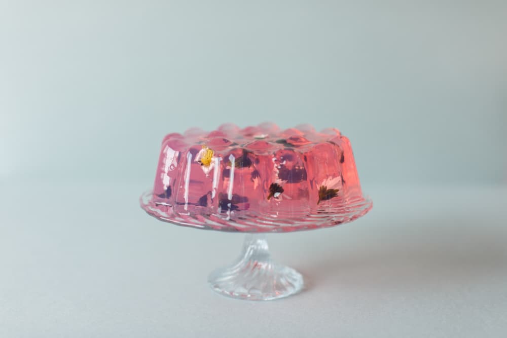 Floral Jelly Dessert by Masha Bakker Matijevic — canvas wall art