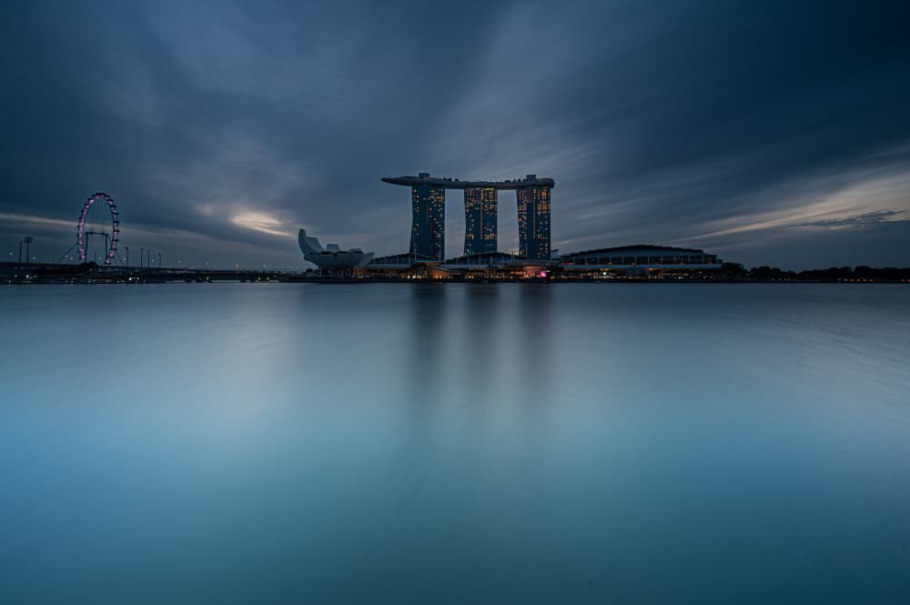 Marina Bay Twilight by Joseph Ng — canvas wall art