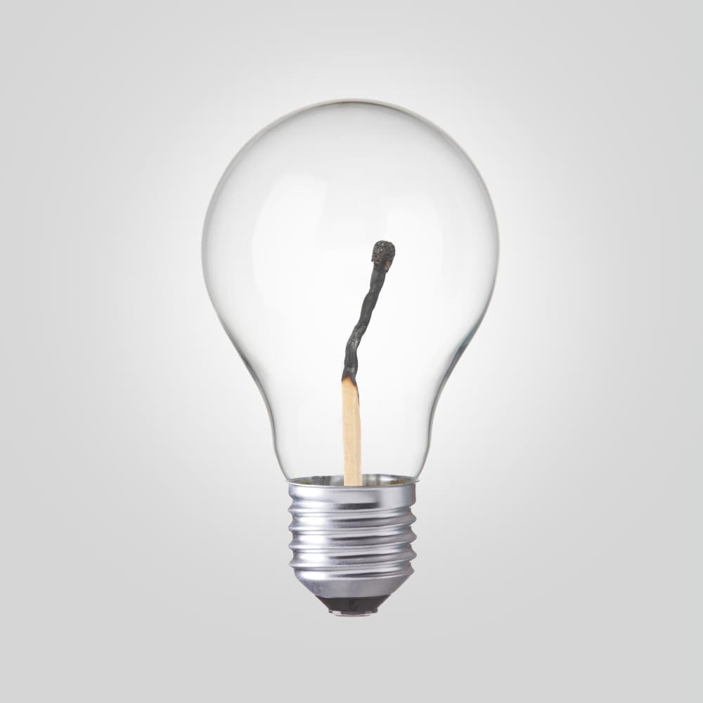 Idea Extinguished by Artem Pozdniakov — canvas wall art
