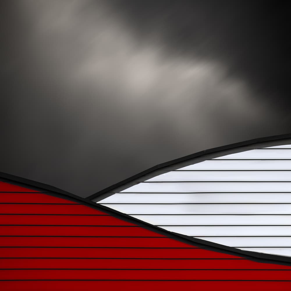 Sleek Architectural Curves by Gilbert Claes — canvas wall art