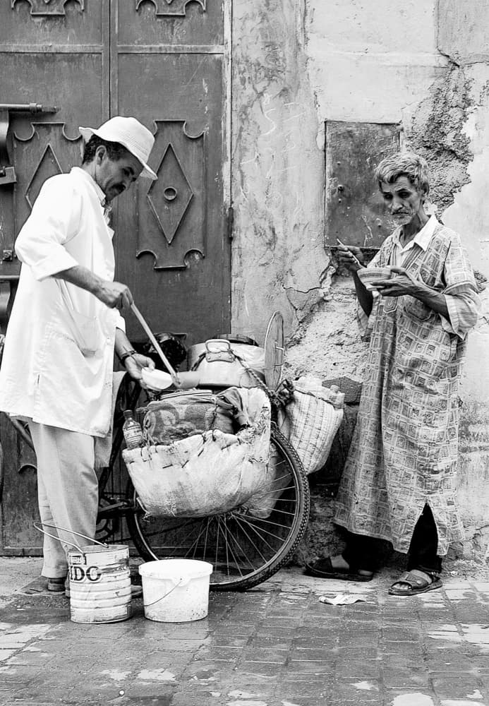 Street Food Vendor by Raffaele Maglione — canvas wall art