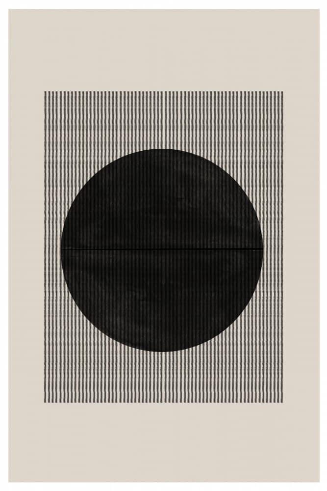 Circle Contrast by THE MIUUS STUDIO — canvas wall art
