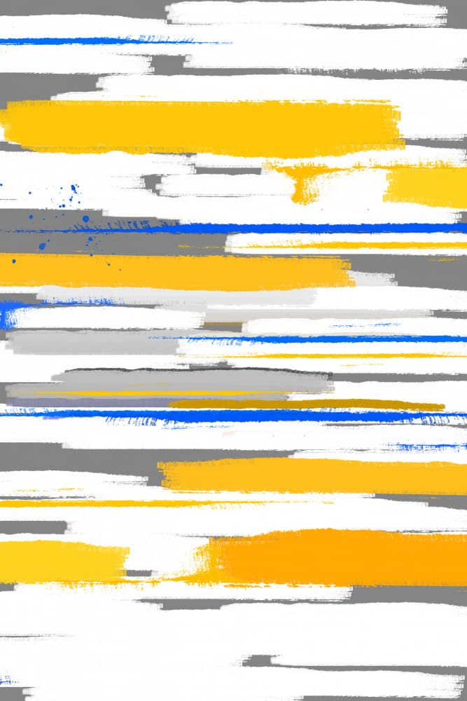 Vibrant Brushstroke Pattern by Fun Qui — canvas wall art
