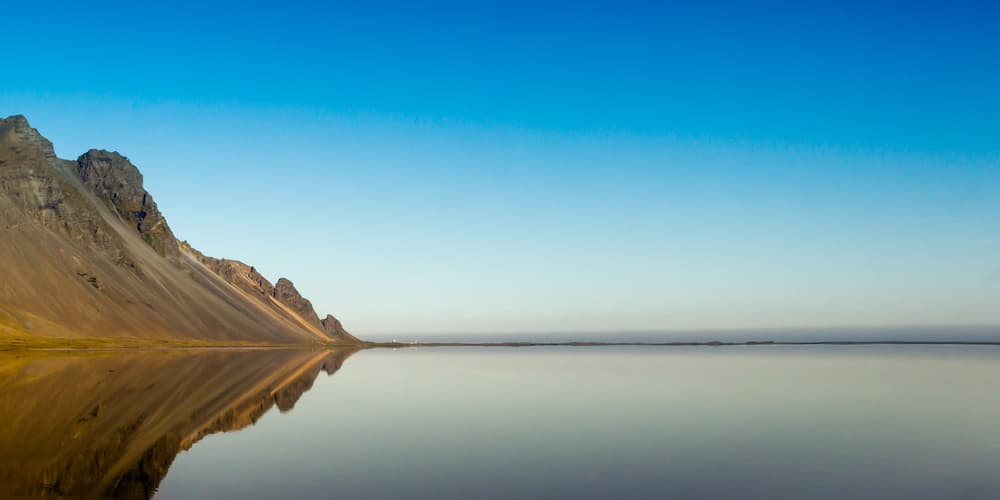 Peaceful Mountain Reflection by Klaus Ratzer — canvas wall art