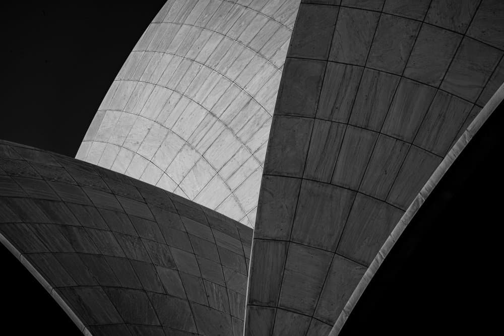 Modern Geometric Curves by Shobhit Chawla — canvas wall art