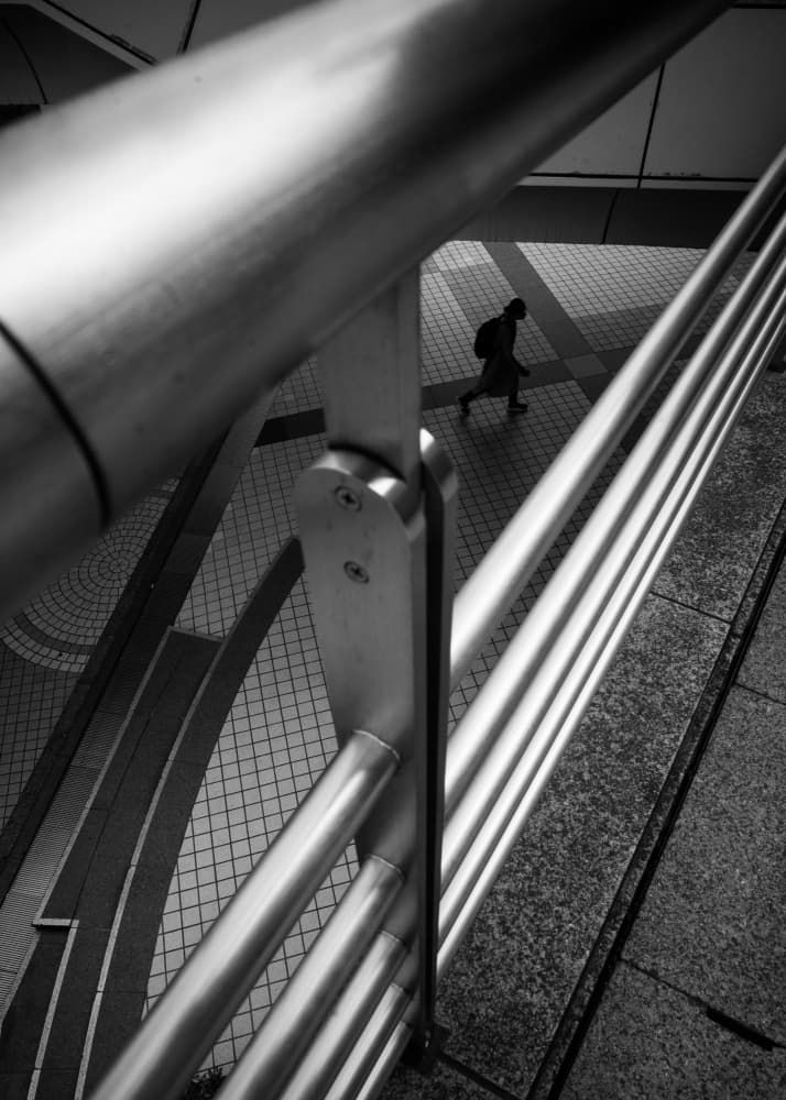 Urban Geometry Walk by Satoshi Hata — canvas wall art